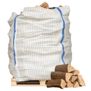30 cm, 1,9 Schüttraummeter im Holzsack für Kamin und Ofen – Ansicht 1