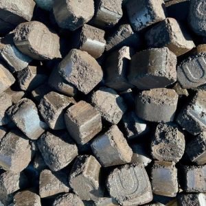 30 kg Briketts aus Braunkohle lose Kohlen Kaminbriketts Kohle für Kamin und Ofen – Ansicht 1