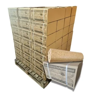 960-kg-Paletteneinheit, Hartholz- und Weichholz-Mix für Kamin und Ofen – Ansicht 1