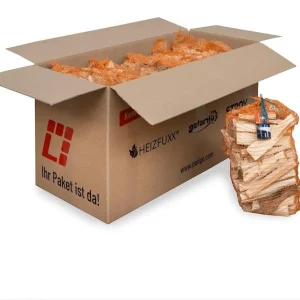 Anzündholz aus Holz Blue Weichholz 3 kg 3 kg × 5 Sack 15 kg für einfaches Anfeuern – Ansicht 1