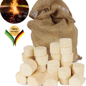 Be4nature Hartholzbriketts, 12,5 kg, 100 % Naturholz für Kamin und Ofen – Ansicht 1