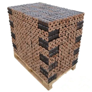 Briketts aus Holz, 96 Bündel à 12 Stück, 960 kg für Kamin und Ofen – Ansicht 1