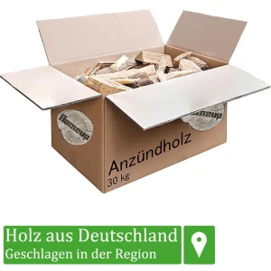 Buchen-Anzündholz aus Holz, 30 kg für einfaches Anfeuern – Ansicht 1