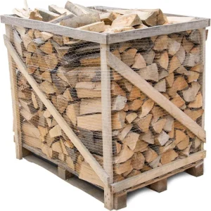 Buchen-Kaminholz, 25/33 cm, Palettenware für Kamin und Ofen – Ansicht 1