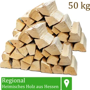 Buchen-Kaminholz, 25 cm, 50 kg für Kamin und Ofen – Ansicht 1