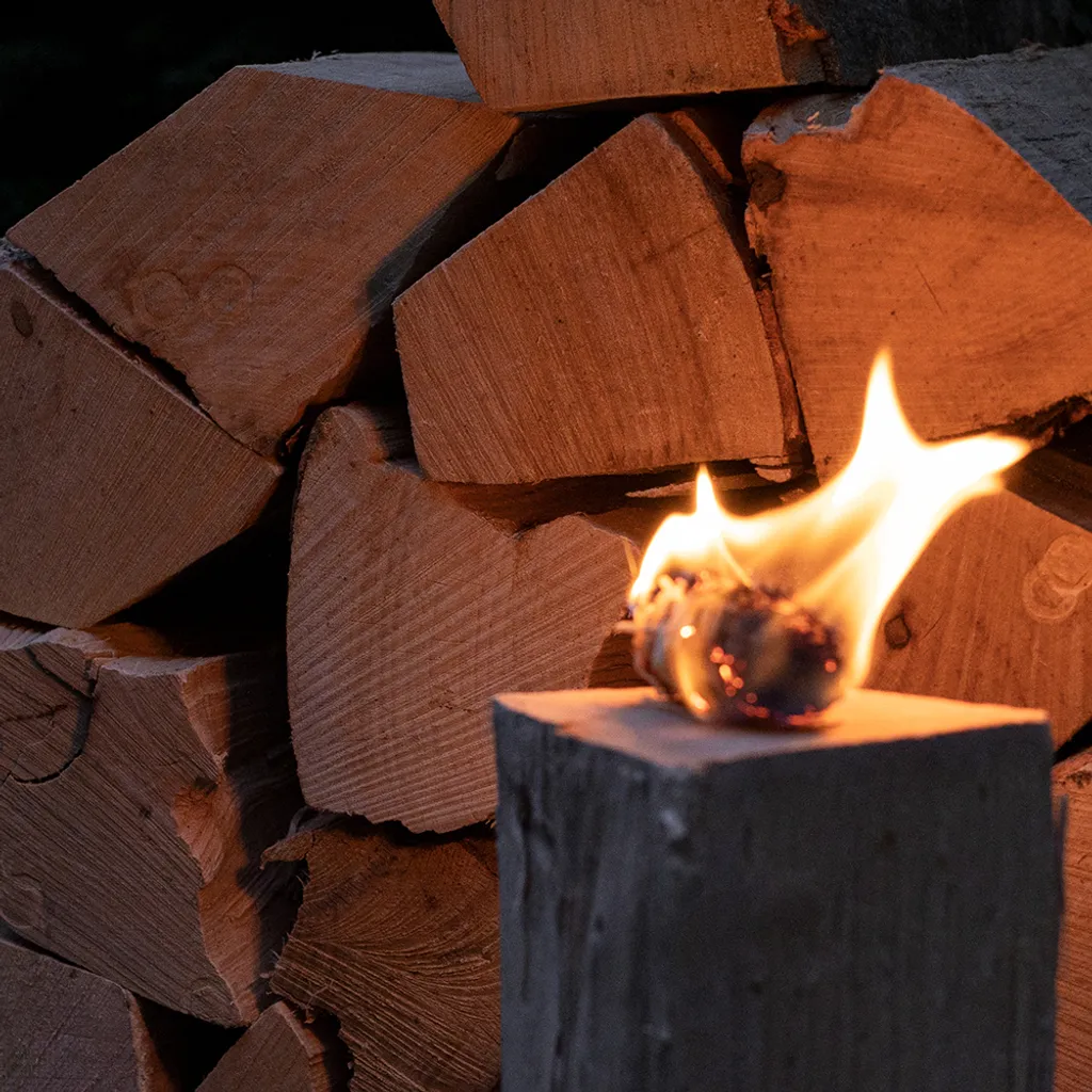 Buchen-Kaminholz, 25 cm, 50 kg für Kamin und Ofen – Ansicht 3