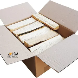Buchen-Kaminholz, 25 kg, ca. 33 cm für Kamin und Ofen – Ansicht 1