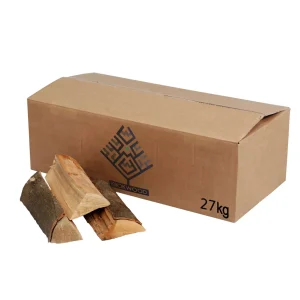 Buchen-Kaminholz, 27 kg, bis 33 cm für Kamin und Ofen – Ansicht 1