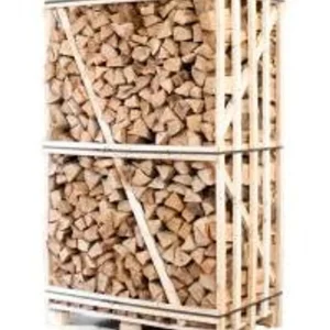 Buchen-Kaminholz, Paletteneinheit, 25/33 cm für Kamin und Ofen – Ansicht 1