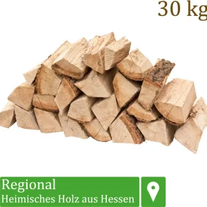 Eichen-Kaminholz, 25 cm, 5 bis 210 kg für Kamin und Ofen – Ansicht 1