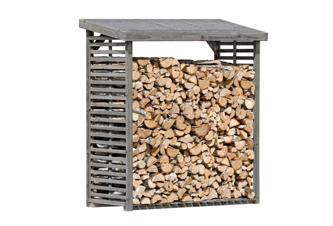 FLAMMO L Kaminholzregal – Ansicht 1
