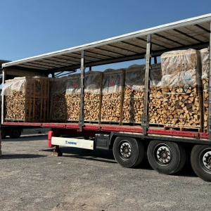 Hainbuchen-Kaminholz, volle Großladung 48 RM, 30/33 cm als Großgebinde – Ansicht 1