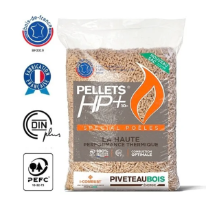 Pellets aus Holz, 72 Säcke à 15 kg für Kamin und Ofen – Ansicht 1