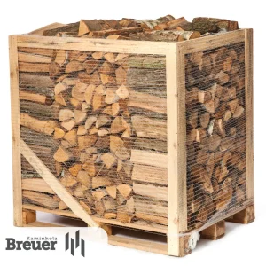 Laubholz-Mix Kaminholz, 1 RM / 1,6 SRM, 25 cm, 500 kg für Kamin und Ofen – Ansicht 1