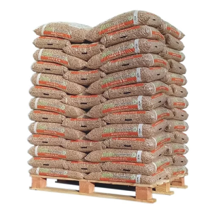 Moulin Bois Énergie Pellets, Paletteneinheit mit 65 × 15-kg-Säcken für Kamin und Ofen – Ansicht 1