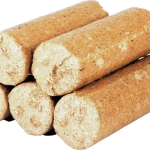 Nadelholzbriketts, 10 kg, DINplus für Kamin und Ofen – Ansicht 1
