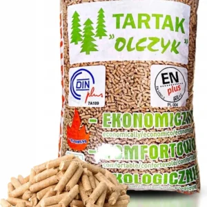 Pellets aus Holz 15 kg 6 mm für Kamin und Ofen – Ansicht 1