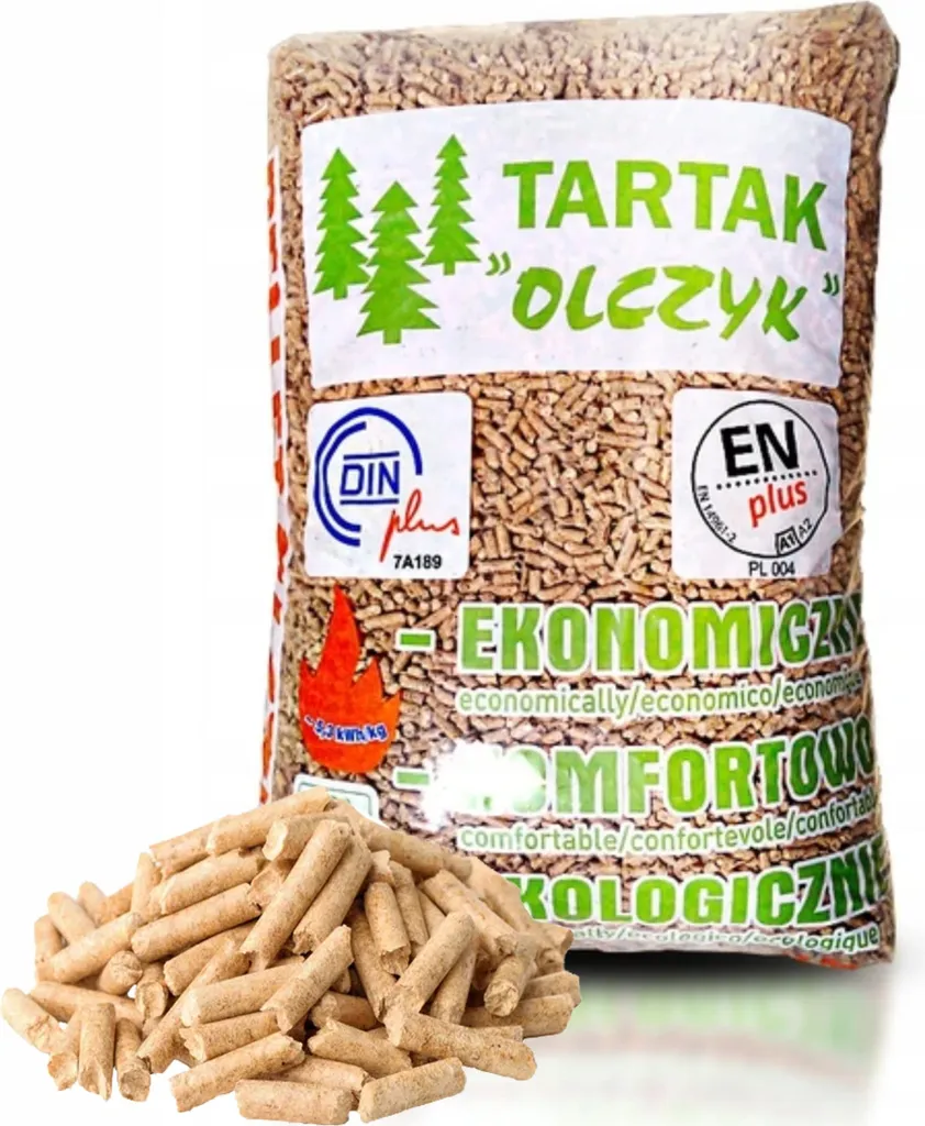Pellets aus Holz 15 kg 6 mm für Kamin und Ofen – Ansicht 1