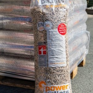 Pellets aus Holz 15 kg Sack (Paletteneinheit 55 Säcke) für Kamin und Ofen – Ansicht 1