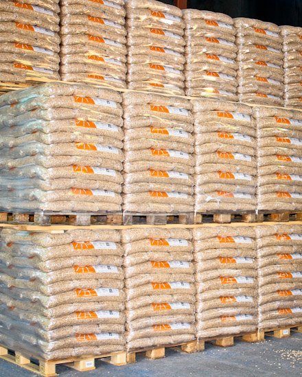 Pellets aus Holz 15 kg Sack (Paletteneinheit 55 Säcke) für Kamin und Ofen – Ansicht 5