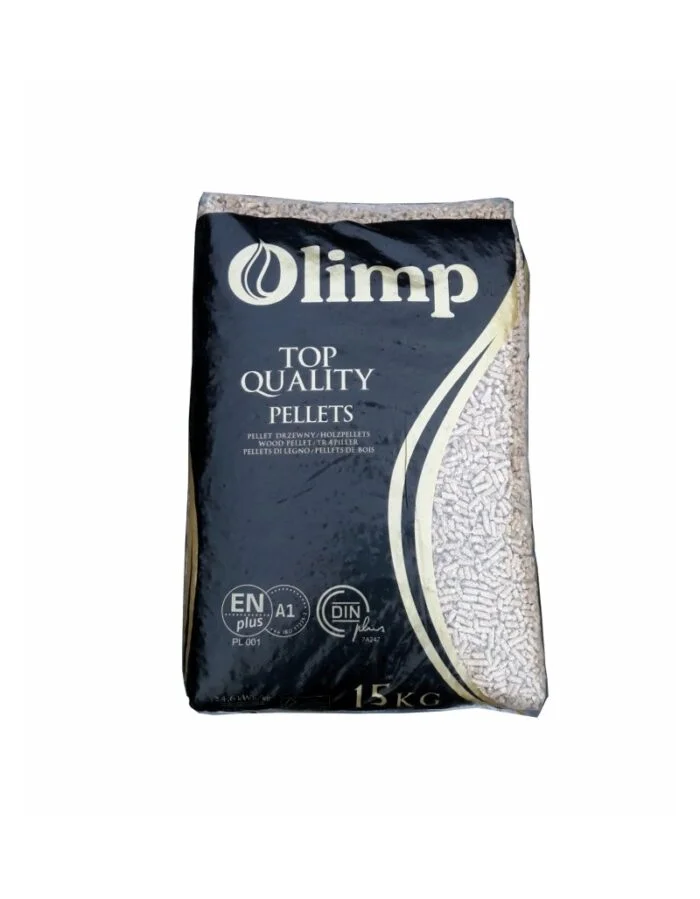Pellets aus Holz 6 mm, Paletteneinheit mit 65 Säcken à 15 kg für Kamin und Ofen – Ansicht 2