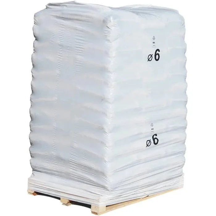 Pellets aus Holz 6 mm, Paletteneinheit mit 65 Säcken à 15 kg für Kamin und Ofen – Ansicht 5