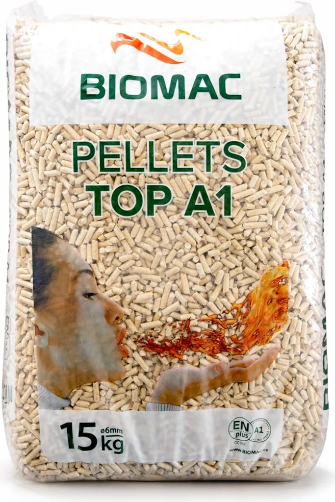 Pellets aus Holz ENplus A1, 15 kg, 6 mm, Fichte/Kiefer für Kamin und Ofen – Ansicht 4