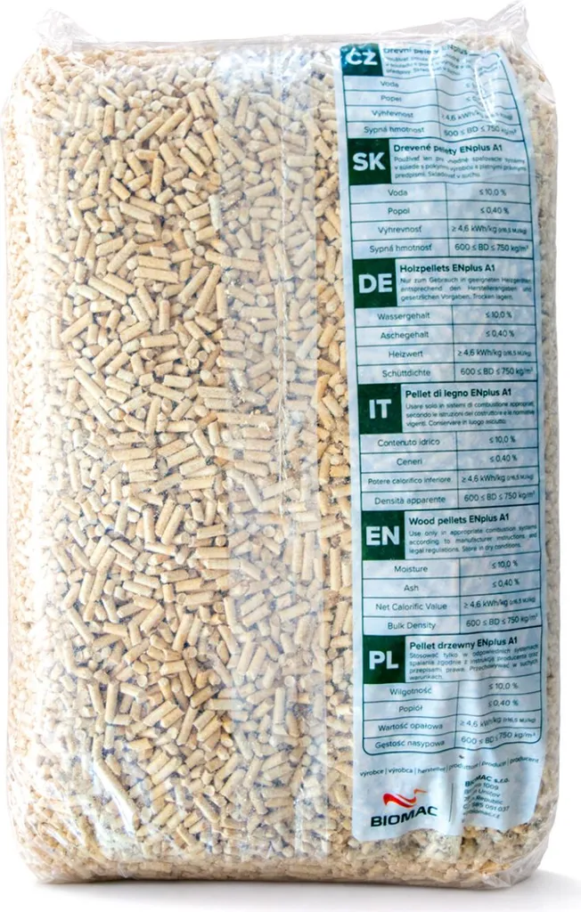 Pellets aus Holz ENplus A1, 15 kg, 6 mm, Fichte/Kiefer für Kamin und Ofen – Ansicht 5