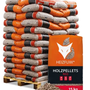 Red Pellets aus Holz ENplus A1, mit wählbarer Menge für Kamin und Ofen – Ansicht 1