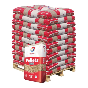 TOTAL Holzpellets auf Palette – Ansicht 1
